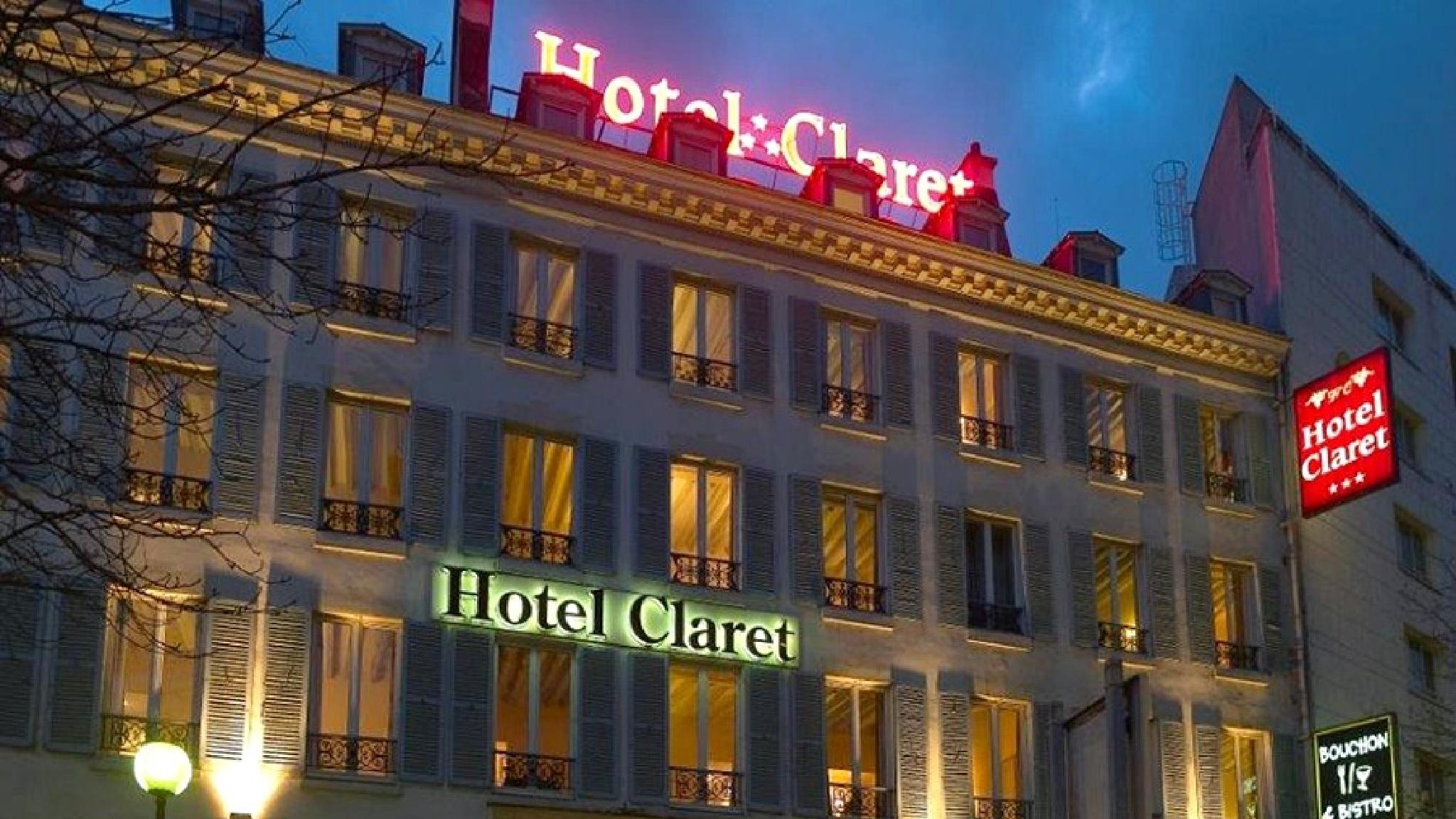 Hotel Claret Párizs Kültér fotó
